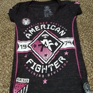 American fighter shirt